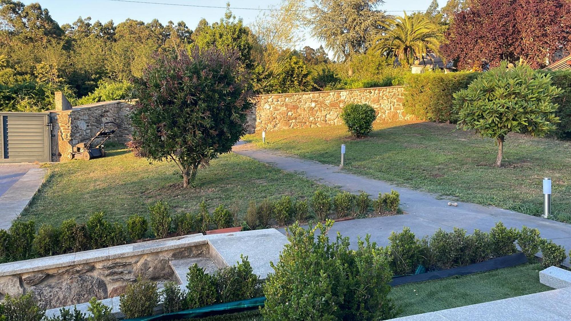 Casa Vanguardista En El Campo Cerca De Santiago Pontevedra Exteriör bild